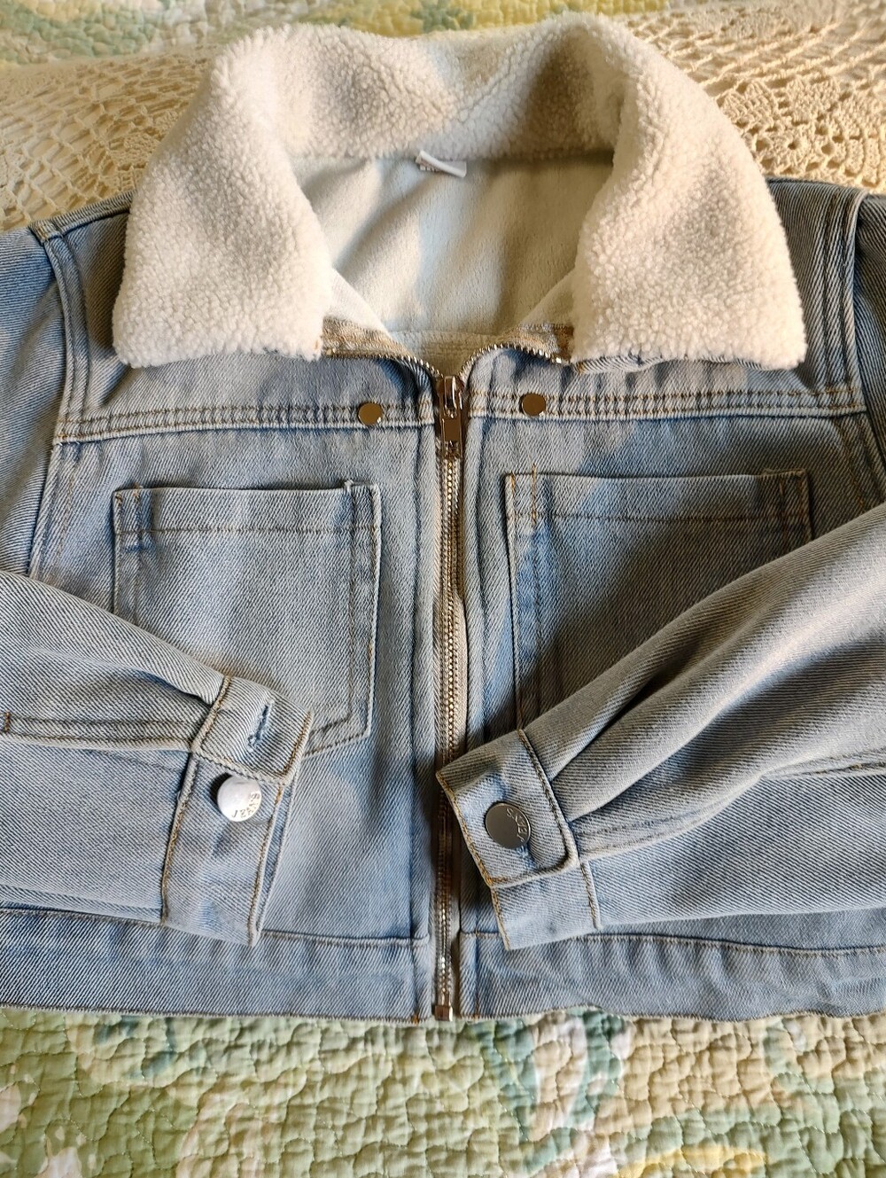Cropped Jean Jacket
